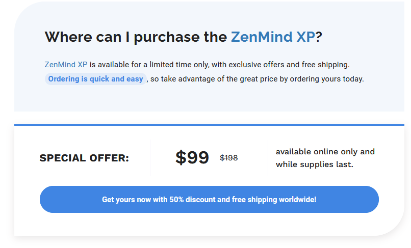 ZenMind XP Eye Massage